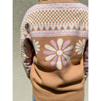 Floral Sweater by Easel