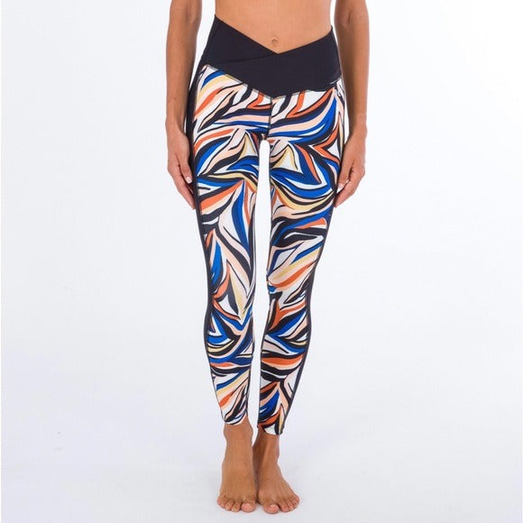 Hurley V Shaped Colorblock Legging